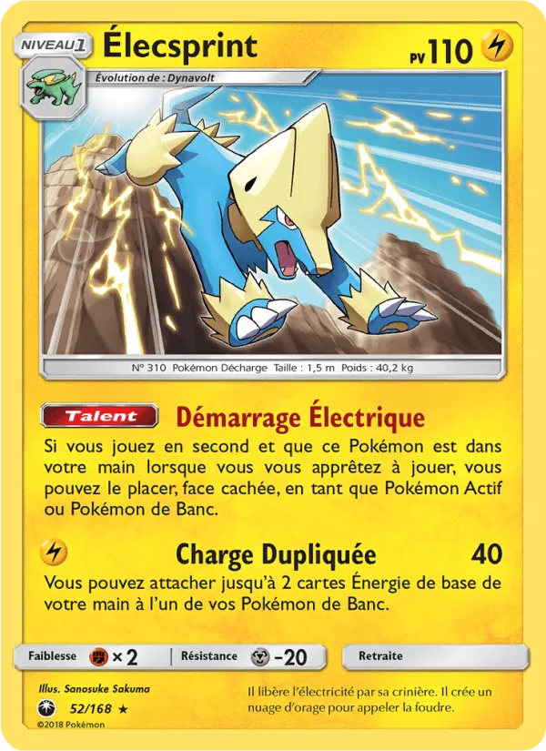 Élecsprint · Tempête Céleste 52/168