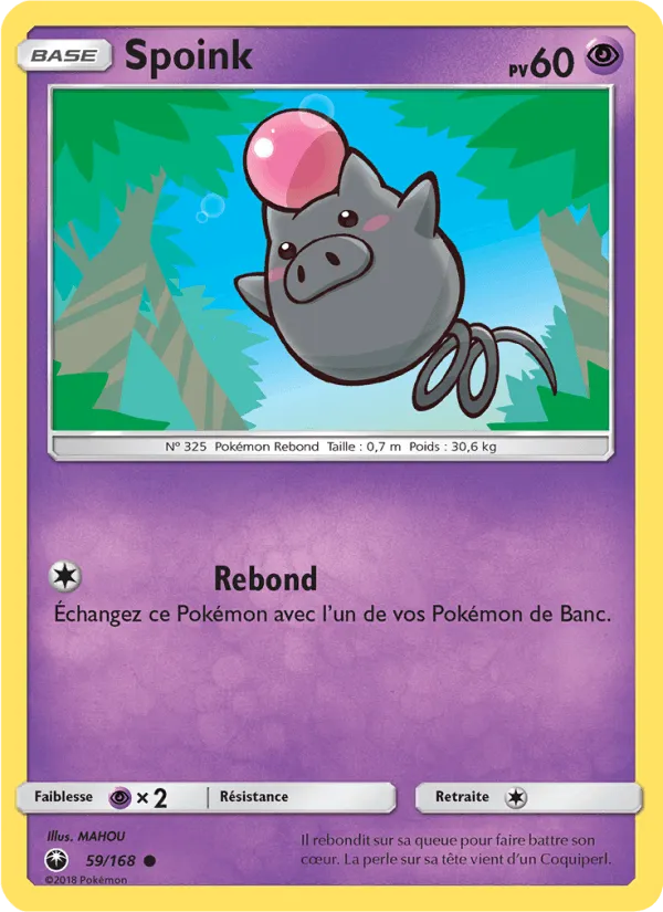 Spoink · Tempête Céleste 59/168