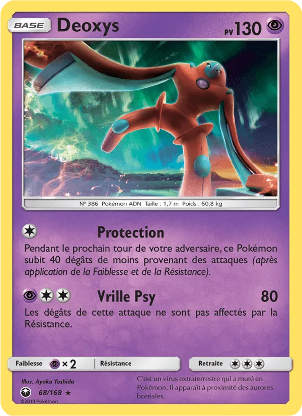 Deoxys · Tempête Céleste 68/168