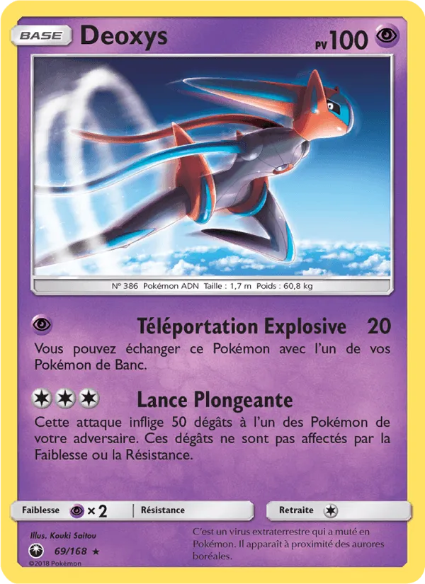 Deoxys · Tempête Céleste 69/168