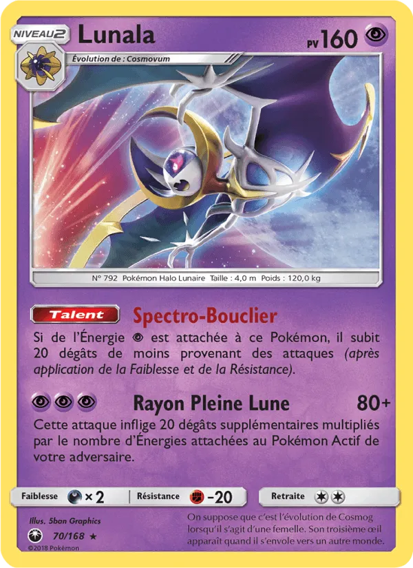 Lunala · Tempête Céleste 70/168