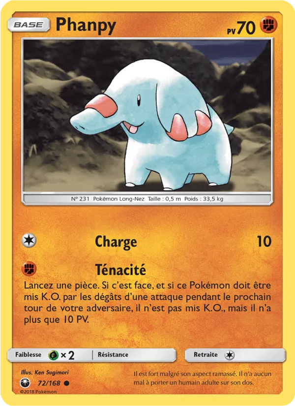 Phanpy · Tempête Céleste 72/168