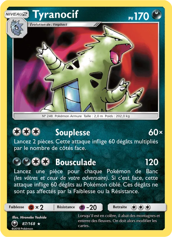 Tyranocif · Tempête Céleste 87/168