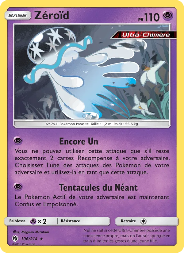 Zéroïd · Tonnerre Perdu 106/214