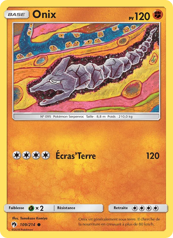 Onix · Tonnerre Perdu 109/214