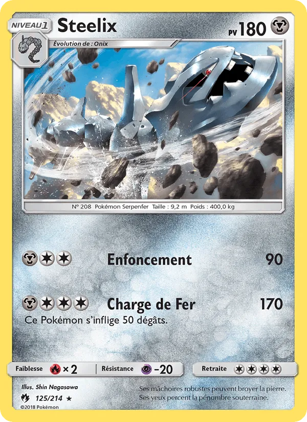Steelix · Tonnerre Perdu 125/214