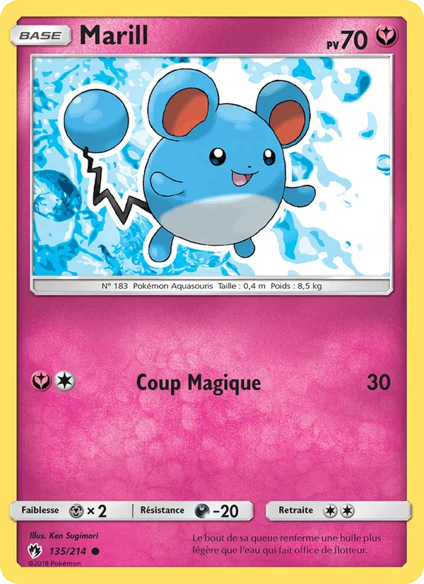 Marill · Tonnerre Perdu 135/214