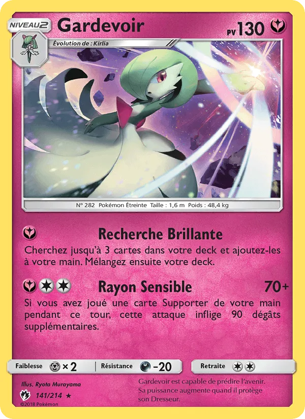 Gardevoir · Tonnerre Perdu 141/214