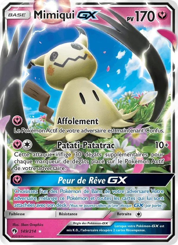 Mimiqui GX · Tonnerre Perdu 149/214