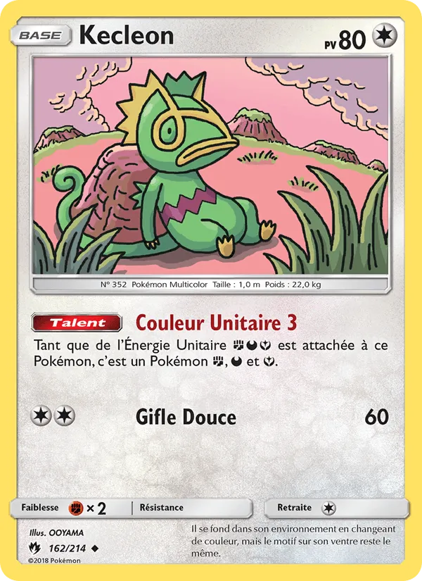 Kecleon · Tonnerre Perdu 162/214