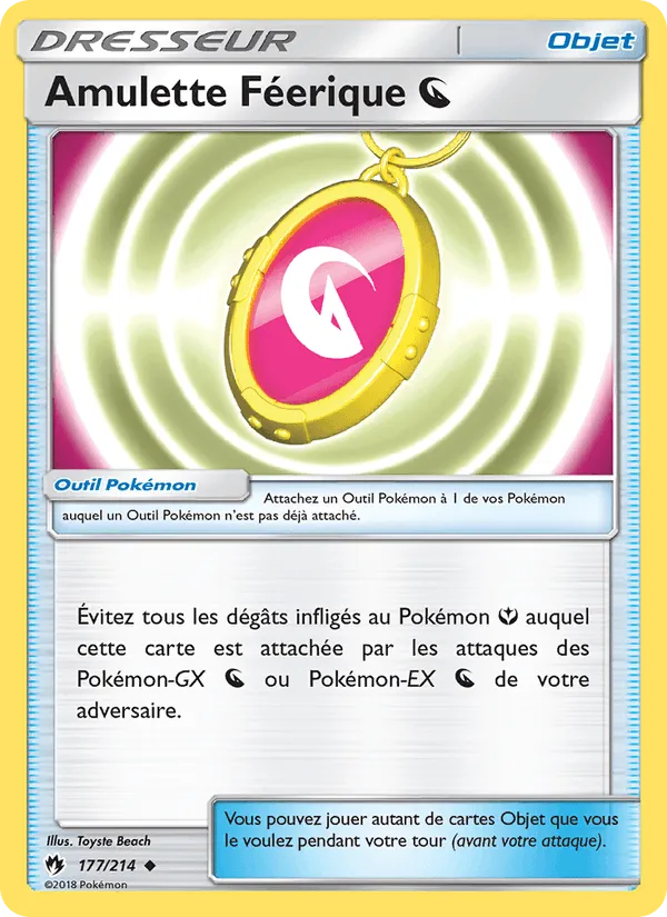 Amulette Féerique Dragon · Tonnerre Perdu 177/214