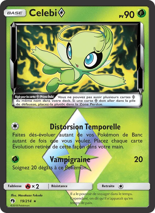 Celebi ◇ · Tonnerre Perdu 19/214