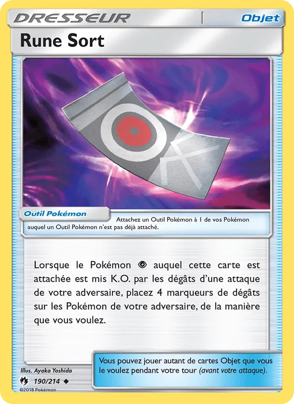 Rune Sort · Tonnerre Perdu 190/214