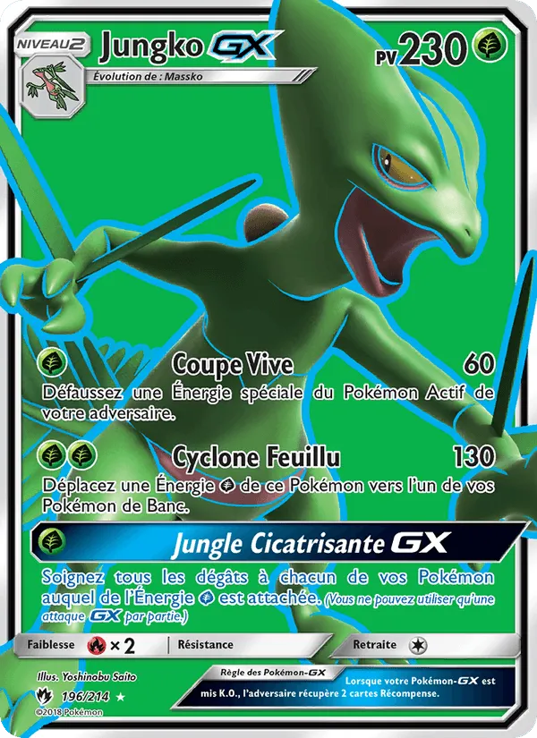 Jungko GX · Tonnerre Perdu 196/214