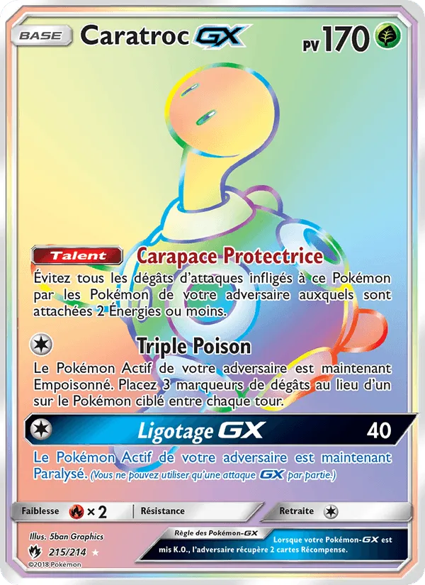 Caratroc GX · Tonnerre Perdu 215/214