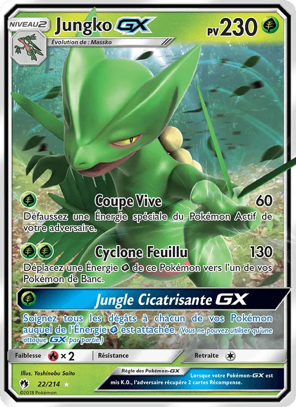 Jungko GX · Tonnerre Perdu 22/214