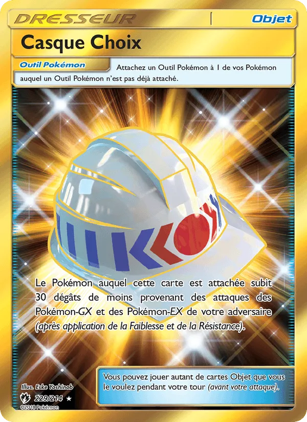 Casque Choix · Tonnerre Perdu 229/214