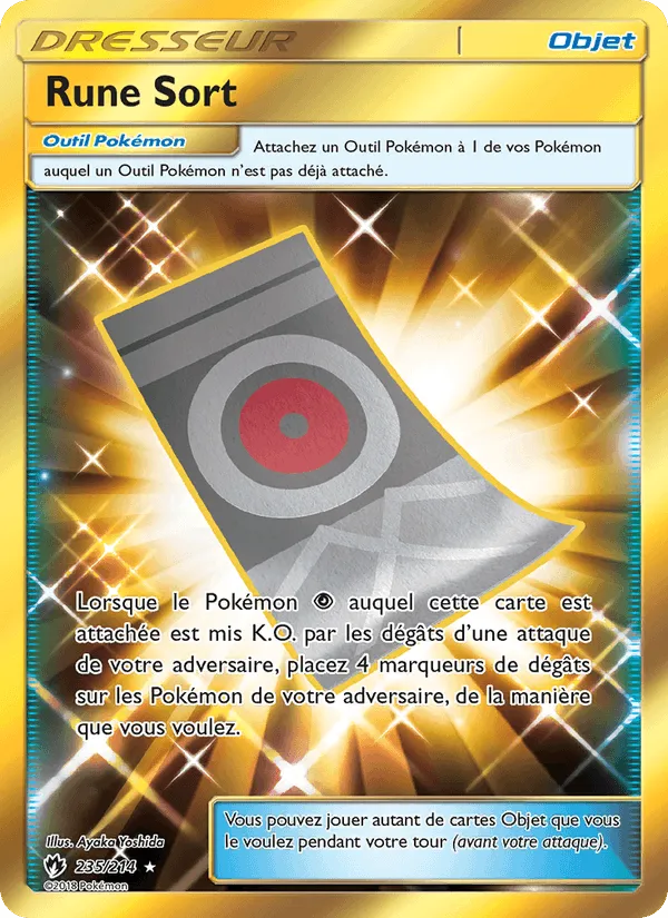 Rune Sort · Tonnerre Perdu 235/214