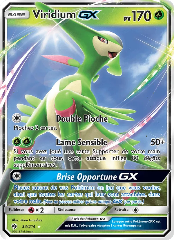 Viridium GX · Tonnerre Perdu 34/214