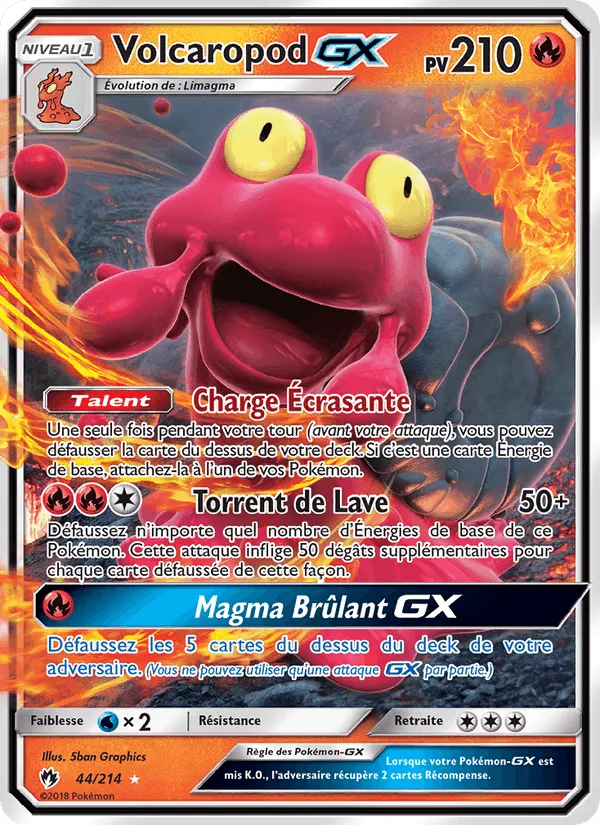 Volcaropod GX · Tonnerre Perdu 44/214