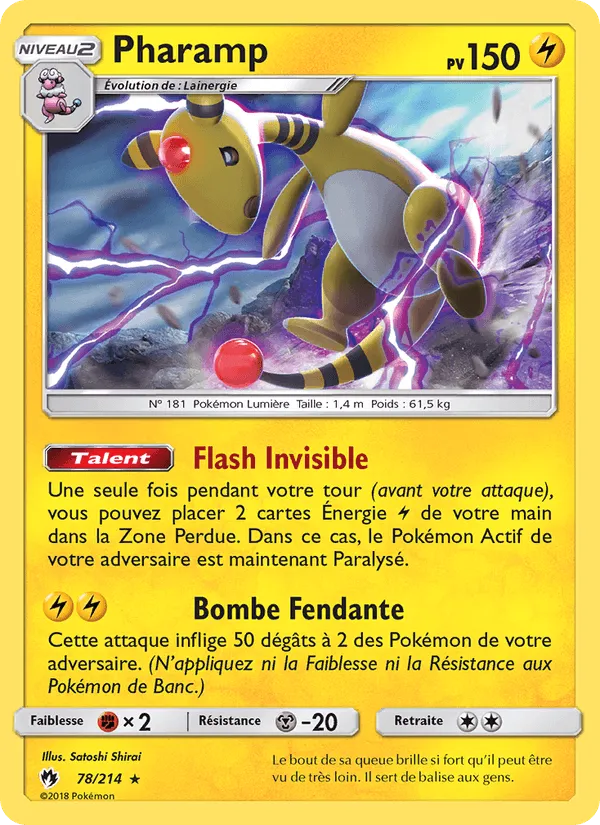 Pharamp · Tonnerre Perdu 78/214