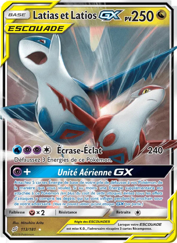 Latias et Latios GX · Duo de Choc 113/181