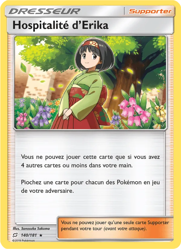 Hospitalité d’Erika · Duo de Choc 140/181