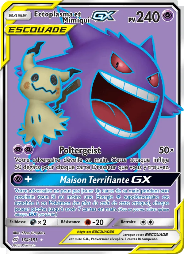 Ectoplasma et Mimiqui GX · Duo de Choc 164/181