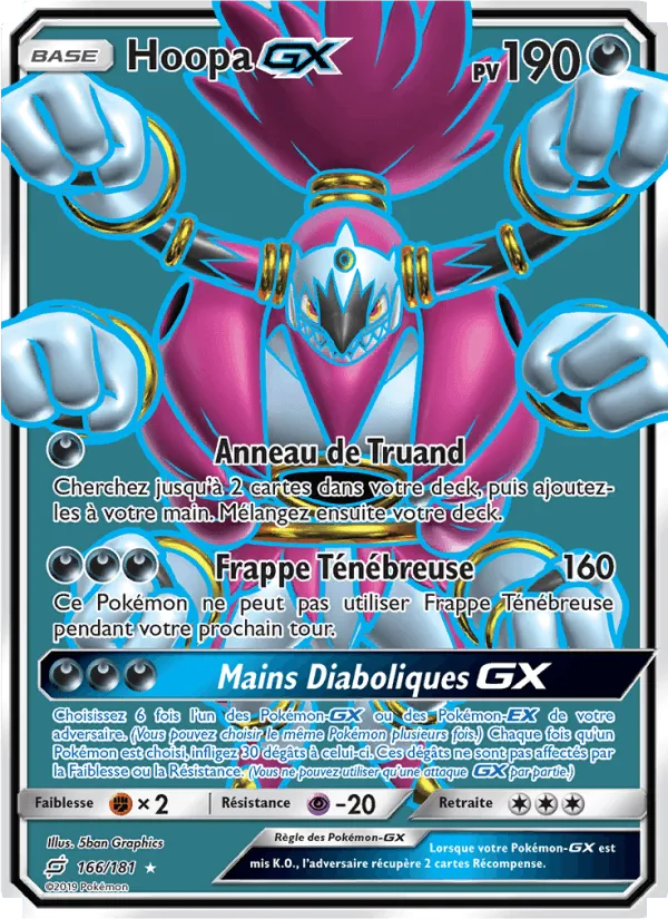 Hoopa GX · Duo de Choc 166/181
