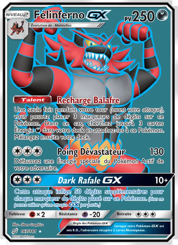Félinferno GX · Duo de Choc 167/181