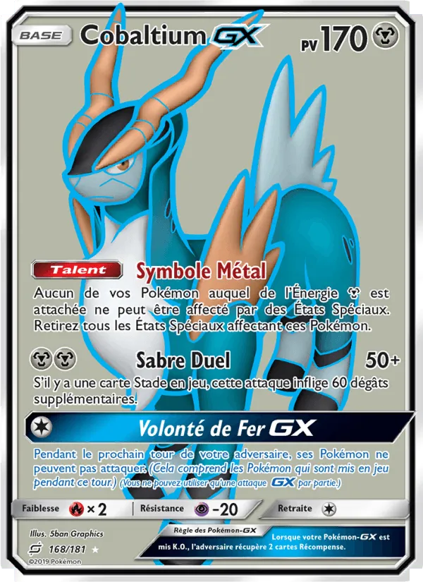 Cobaltium GX · Duo de Choc 168/181