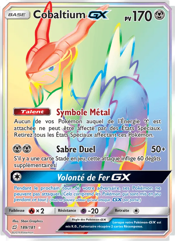Cobaltium GX · Duo de Choc 189/181