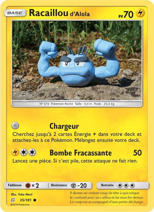 Racaillou d’Alola · Duo de Choc 35/181