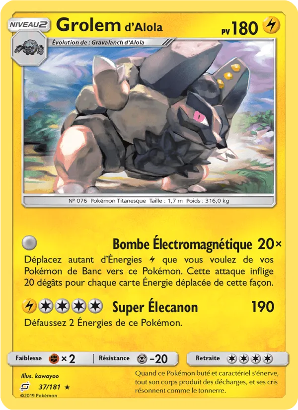 Grolem d’Alola · Duo de Choc 37/181