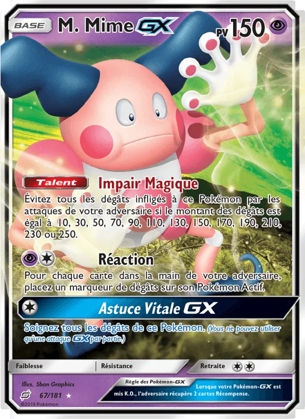M. Mime GX · Duo de Choc 67/181