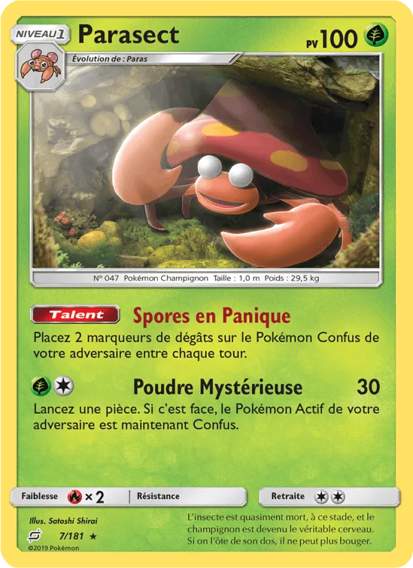 Parasect · Duo de Choc 7/181