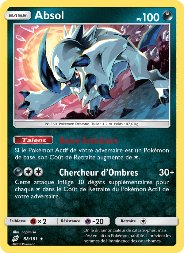 Absol · Duo de Choc 88/181