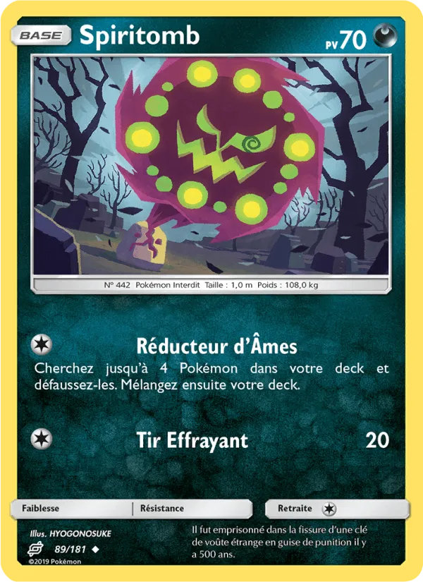 Spiritomb · Duo de Choc 89/181