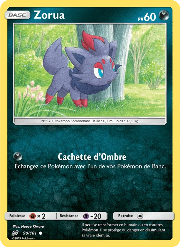 Zorua · Duo de Choc 90/181