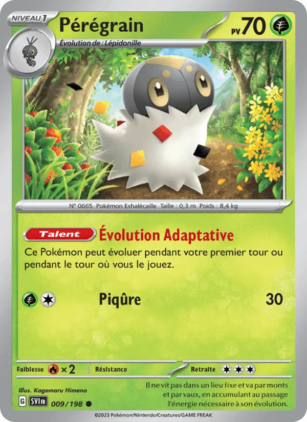 Pérégrain · Écarlate et Violet 009/198