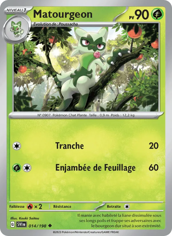 Matourgeon · Écarlate et Violet 014/198