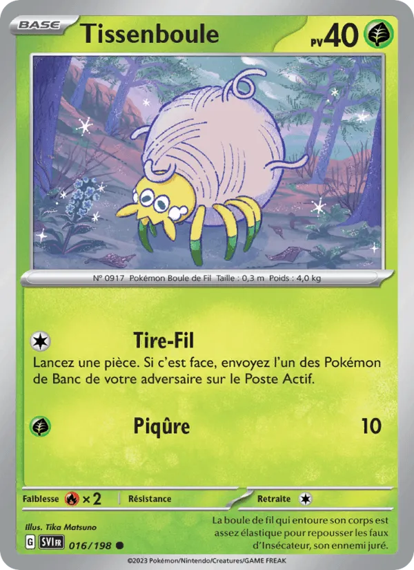 Tissenboule · Écarlate et Violet 016/198