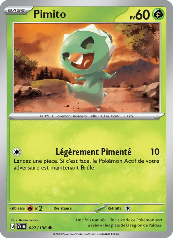 Pimito · Écarlate et Violet 027/198