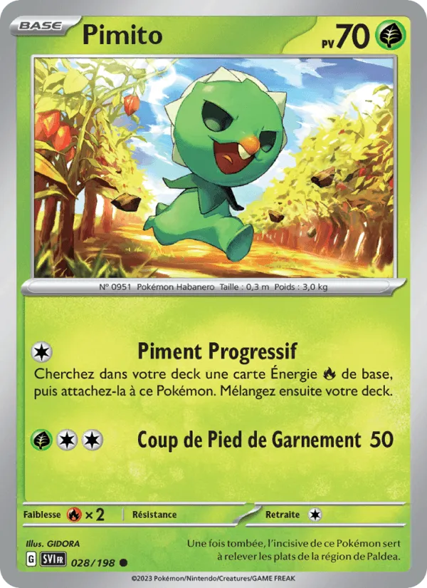 Pimito · Écarlate et Violet 028/198
