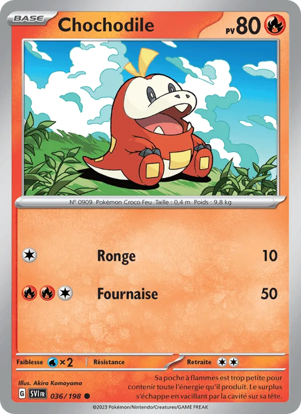 Chochodile · Écarlate et Violet 036/198