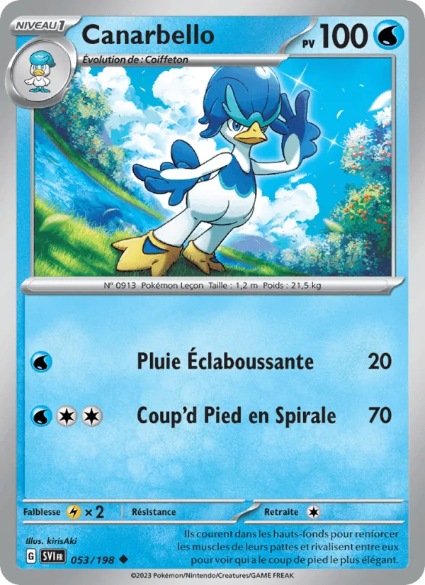 Canarbello · Écarlate et Violet 053/198