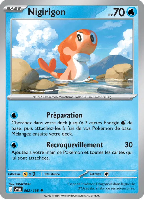 Nigirigon · Écarlate et Violet 062/198