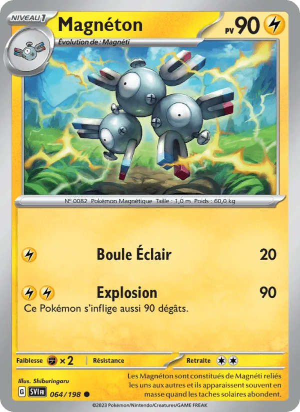 Magnéton · Écarlate et Violet 064/198