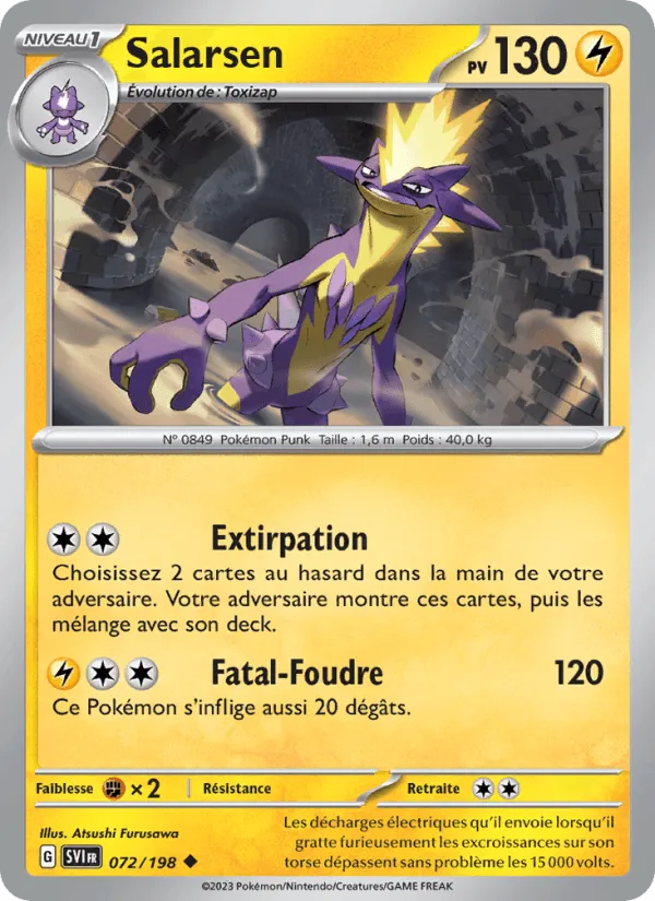 Salarsen · Écarlate et Violet 072/198