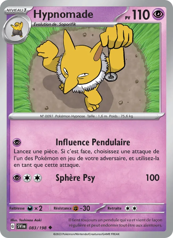 Hypnomade · Écarlate et Violet 083/198